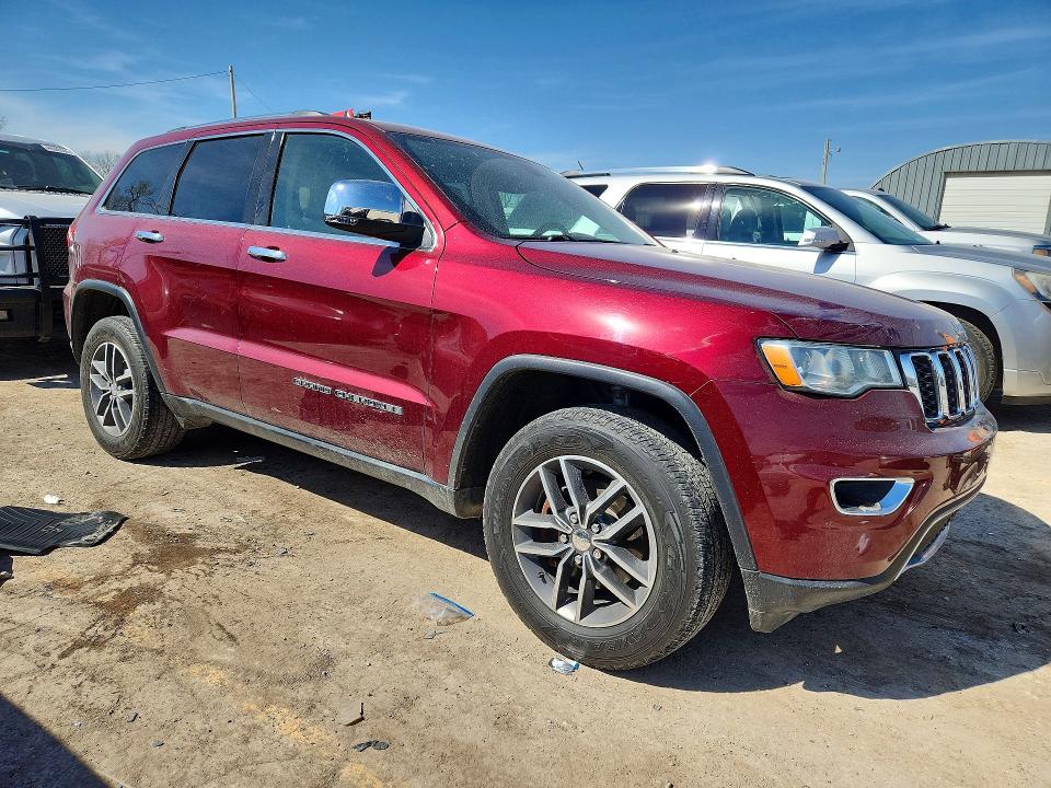 Продажа на аукционе авто 2018 Jeep Grand Cherokee, vin: 1C4RJFBG8JC287170, номер лота: 45525256