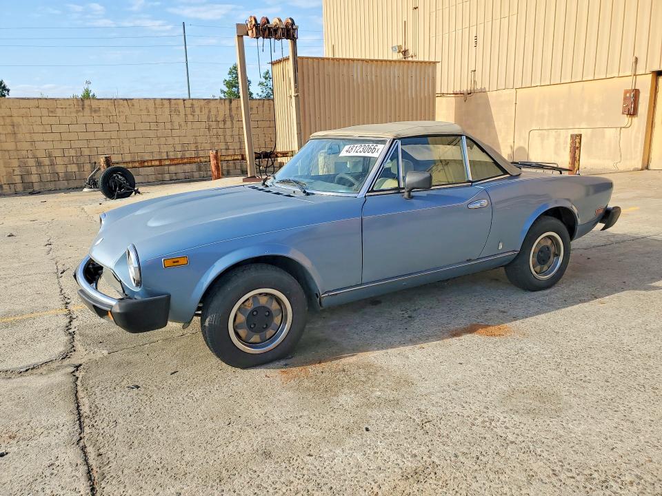 48123066 :رقم المزاد ، 124CS000170882 vin ، 1980 Fiat 124 Spider مزاد بيع