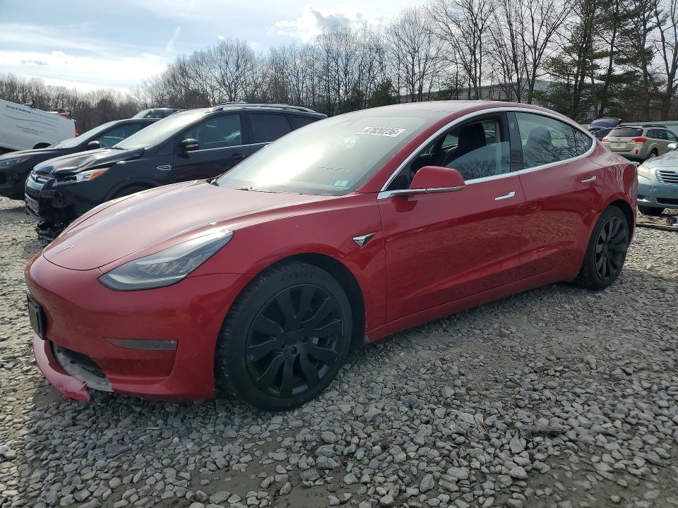 Продажа на аукционе авто 2018 Tesla Model 3, vin: 5YJ3E1EB7JF054591, номер лота: 47820236