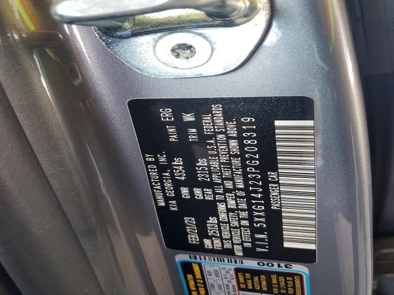 Aukcja sprzedaży 2023 Kia K5, vin: 5XXG14J23PG208319, numer aukcji: 47553636