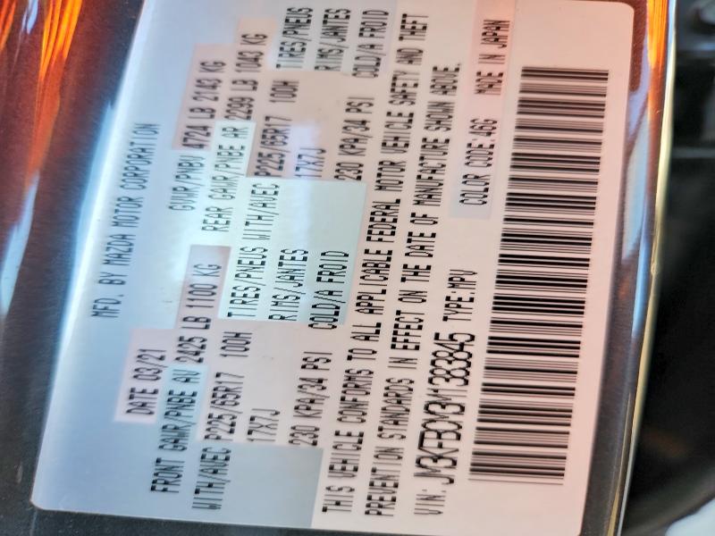 Продаж на аукціоні авто 2021 Mazda Cx-5, vin: JM3KFBCM3M1383845, номер лоту: 46371796