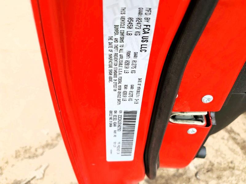2019 Dodge Charger მანქანა იყიდება აუქციონზე, vin: 2C3CDXGJ5KH627563, აუქციონის ნომერი: 46351306