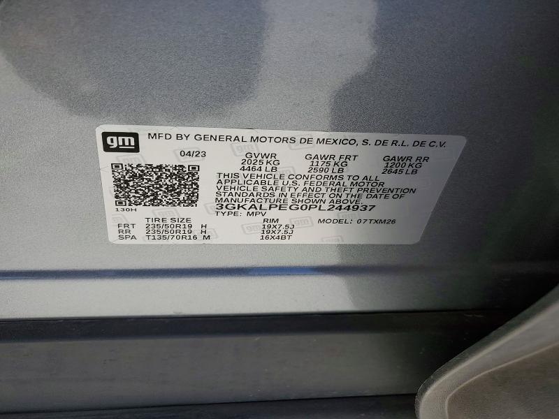 Aukcja sprzedaży 2023 Gmc Terrain, vin: 3GKALPEG0PL244937, numer aukcji: 41717386