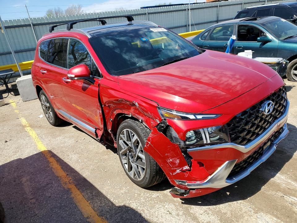 47657726 :رقم المزاد ، 5NMS54AL5NH413338 vin ، 2022 Hyundai Santa Fe مزاد بيع