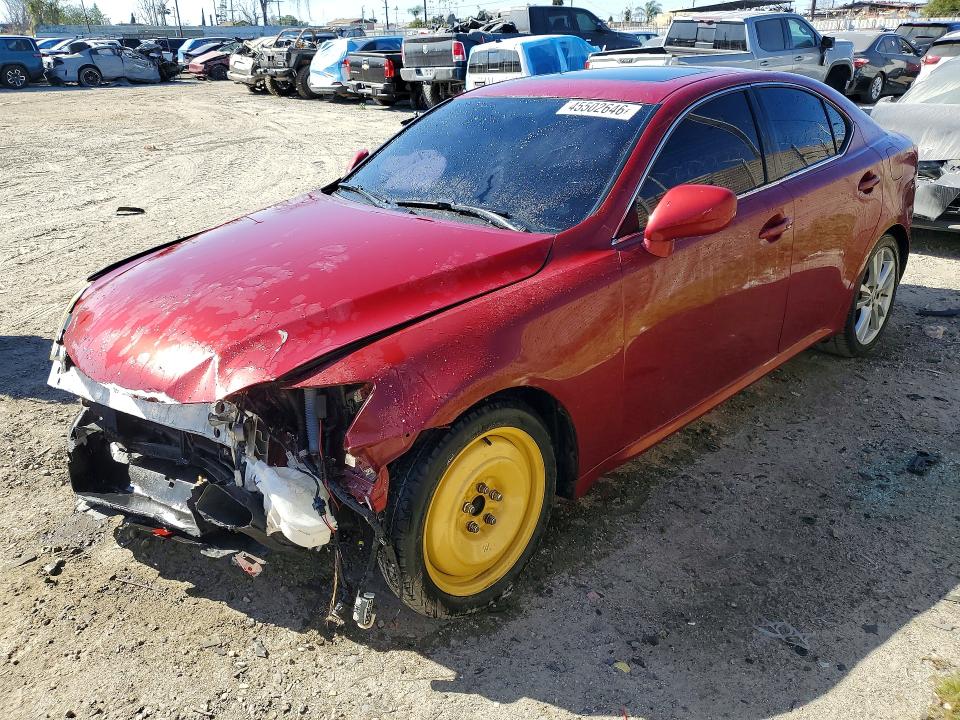 Aukcja sprzedaży 2006 Lexus Is 250, vin: JTHBK262765022515, numer aukcji: 45502646
