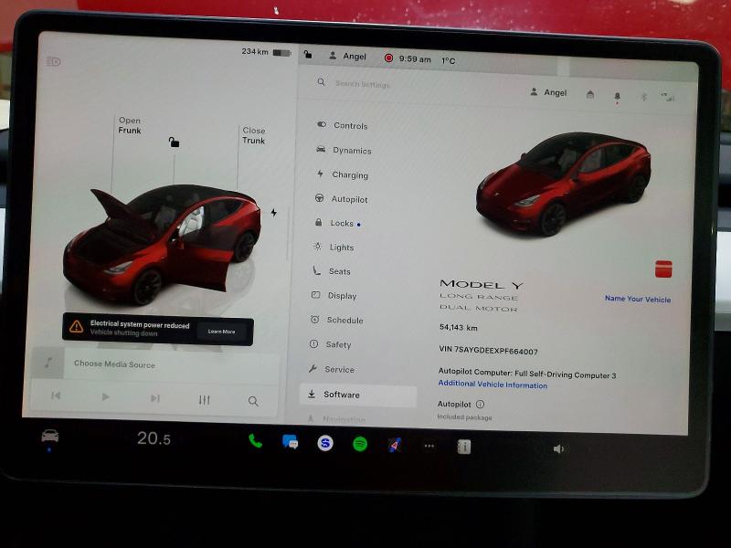 46813536 :رقم المزاد ، 7SAYGDEEXPF664007 vin ، 2023 Tesla Model Y مزاد بيع