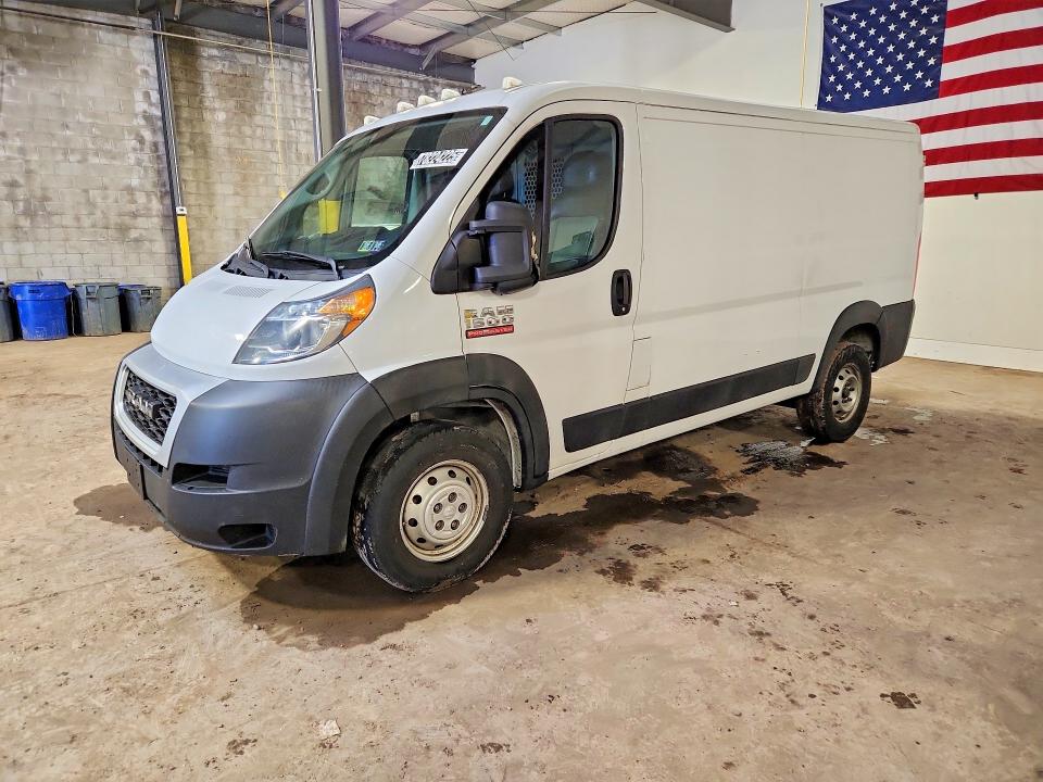 47103066 :رقم المزاد ، 3C6TRVAG6KE513010 vin ، 2019 Ram Promaster 1500 مزاد بيع
