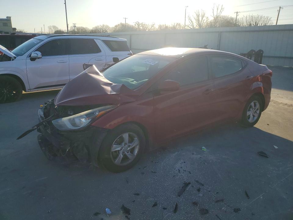 2014 Hyundai Elantra მანქანა იყიდება აუქციონზე, vin: 5NPDH4AE5EH533161, აუქციონის ნომერი: 45973276