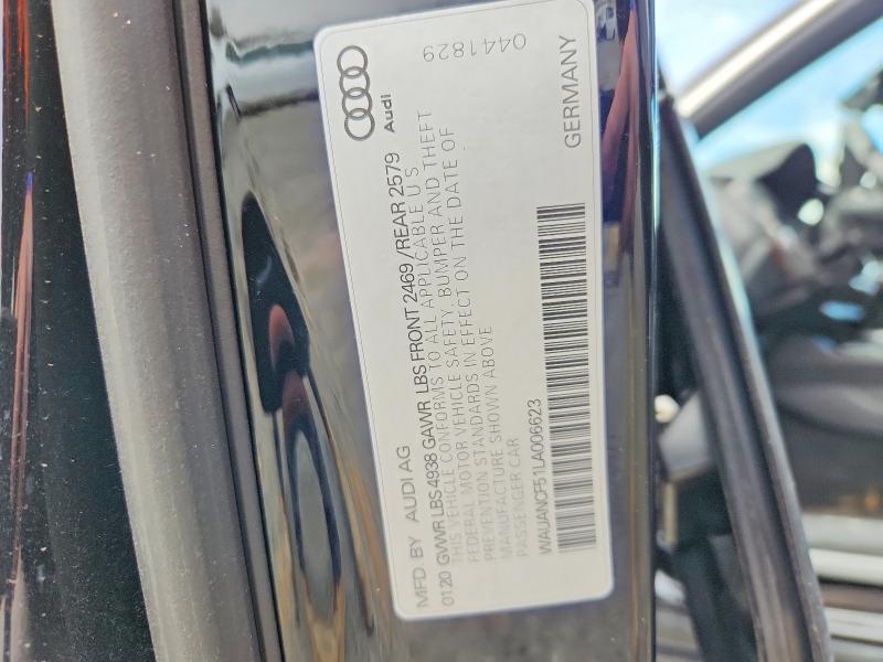 Продаж на аукціоні авто 2020 Audi A5, vin: WAUANCF51LA006623, номер лоту: 78834595
