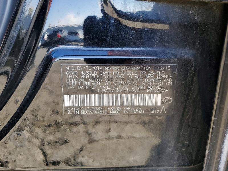 Aukcja sprzedaży 2016 Lexus Is 200t, vin: JTHBA1D24G5015992, numer aukcji: 41586406