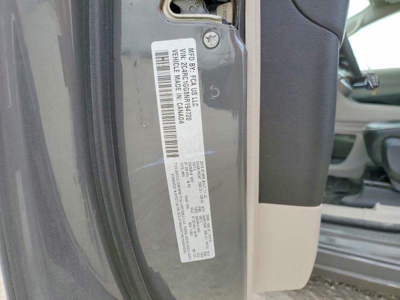 79942675 :رقم المزاد ، 2C4RC1GG8NR194720 vin ، 2022 Chrysler Pacifica مزاد بيع