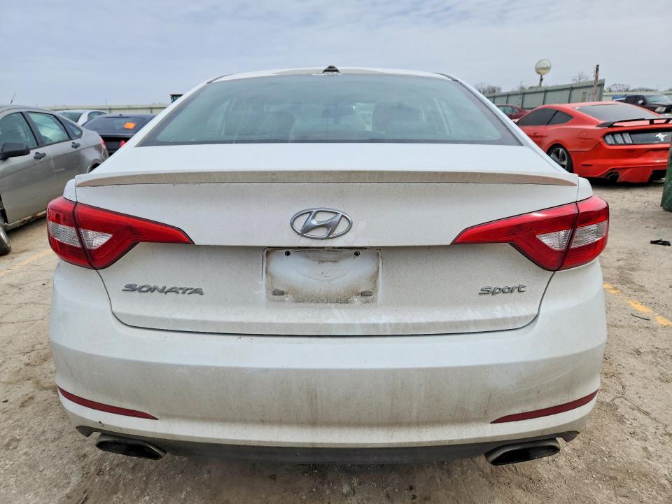 2016 Hyundai Sonata მანქანა იყიდება აუქციონზე, vin: 5NPE34AF6GH375315, აუქციონის ნომერი: 45843606