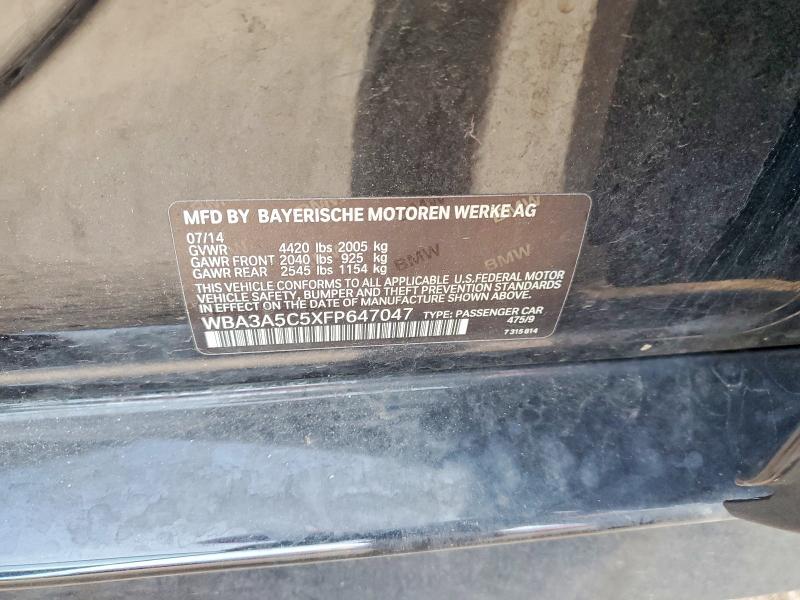 Продажа на аукционе авто 2015 Bmw 328, vin: WBA3A5C5XFP647047, номер лота: 41616606