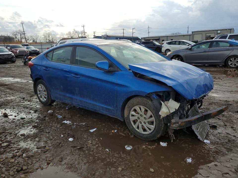 2018 Hyundai Elantra მანქანა იყიდება აუქციონზე, vin: 5NPD74LF0JH373922, აუქციონის ნომერი: 41764216