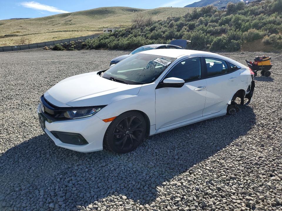 47266486 :رقم المزاد ، 19XFC2F8XLE202172 vin ، 2020 Honda Civic مزاد بيع
