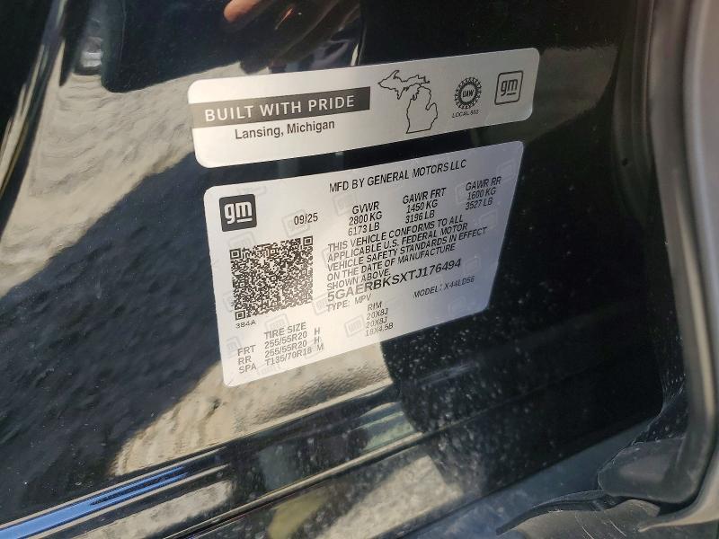 Продаж на аукціоні авто 2026 Buick Enclave, vin: 5GAERBKSXTJ176494, номер лоту: 47208386