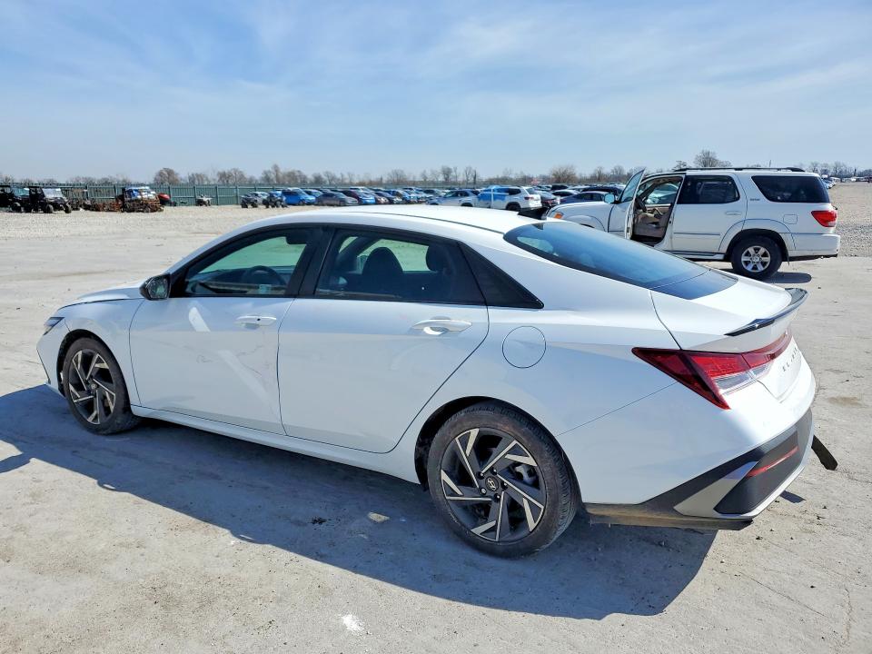 46702276 :رقم المزاد ، KMHLM4DG9SU891915 vin ، 2025 Hyundai Elantra مزاد بيع