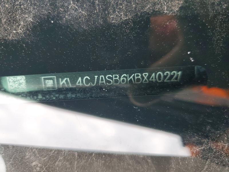 Aukcja sprzedaży 2019 Buick Encore, vin: KL4CJASB6KB840221, numer aukcji: 47617366