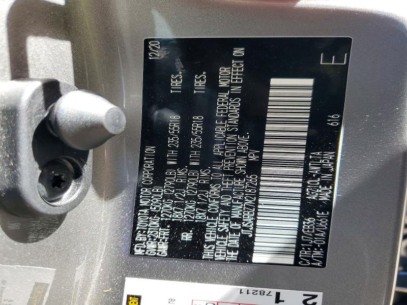 Продажа на аукционе авто 2021 Lexus Nx 300, vin: JTJSARBZ7M2187265, номер лота: 46323556