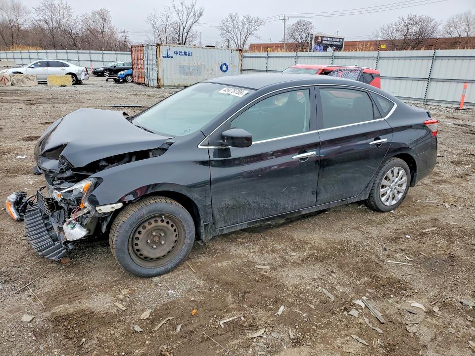 Продаж на аукціоні авто 2015 Nissan Sentra, vin: 3N1AB7AP8FY350366, номер лоту: 45478786