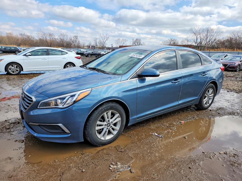 Продажа на аукционе авто 2017 Hyundai Sonata, vin: 5NPE24AF0HH568337, номер лота: 46424266