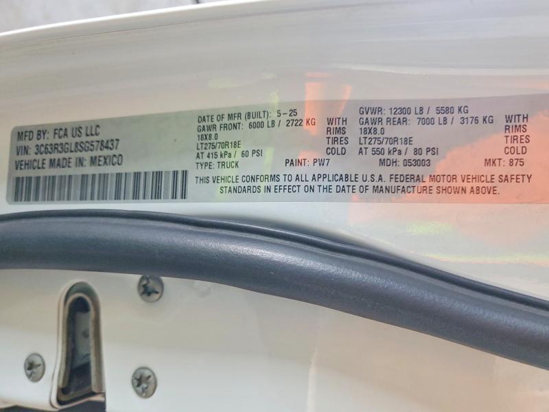 Aukcja sprzedaży 2025 Ram 3500, vin: 3C63R3GL8SG578437, numer aukcji: 45887856