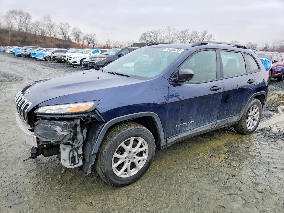 79036655 :رقم المزاد ، 1C4PJMAB3GW109692 vin ، 2016 Jeep Cherokee مزاد بيع