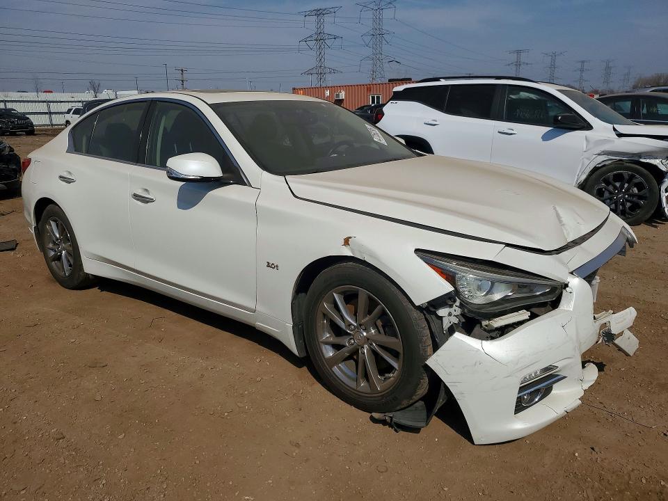 2017 Infiniti Q50 მანქანა იყიდება აუქციონზე, vin: JN1EV7AR6HM839347, აუქციონის ნომერი: 47350296
