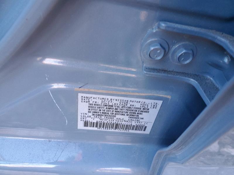 2024 Nissan Sentra მანქანა იყიდება აუქციონზე, vin: 3N1AB8DV7RY262266, აუქციონის ნომერი: 46407146