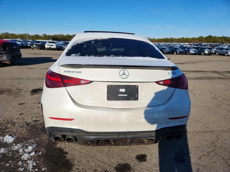 45748446 :رقم المزاد ، W1KAF8HB0RR157209 vin ، 2024 Mercedes-benz C مزاد بيع