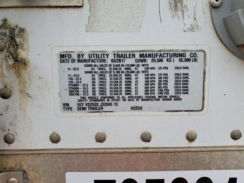 Aukcja sprzedaży 2018 Utility Trailer Manufacture Trailers, vin: 1UYVS253XJ3284513, numer aukcji: 79533495