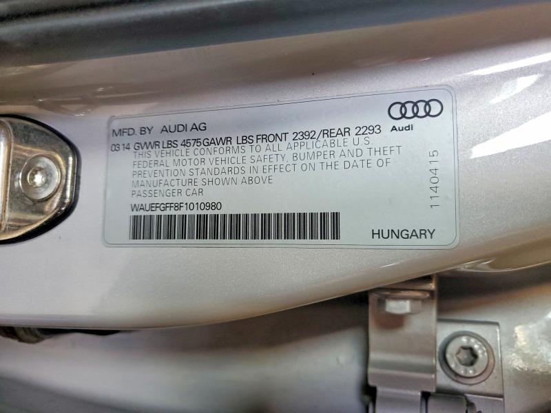 Продажа на аукционе авто 2015 Audi A3, vin: WAUEFGFF8F1010980, номер лота: 45684396