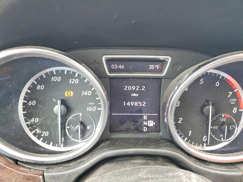 79449225 :رقم المزاد ، 4JGDA5HBXCA044602 vin ، 2012 Mercedes-benz Ml مزاد بيع