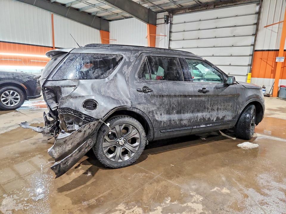 45987036 :رقم المزاد ، 1FM5K8GT7JGC35689 vin ، 2018 Ford Explorer مزاد بيع
