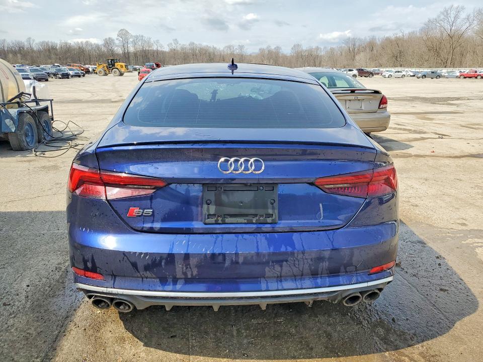 2018 Audi S5 მანქანა იყიდება აუქციონზე, vin: WAUB4CF54JA034470, აუქციონის ნომერი: 47575726