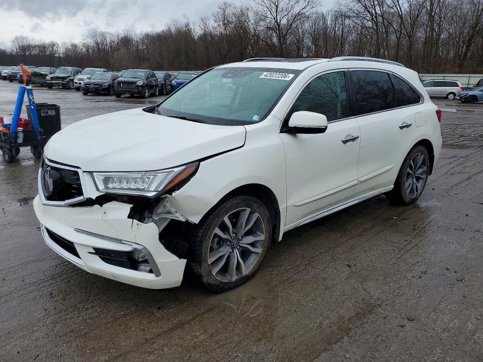 42022206 :رقم المزاد ، 5J8YD4H97KL025711 vin ، 2019 Acura Mdx مزاد بيع