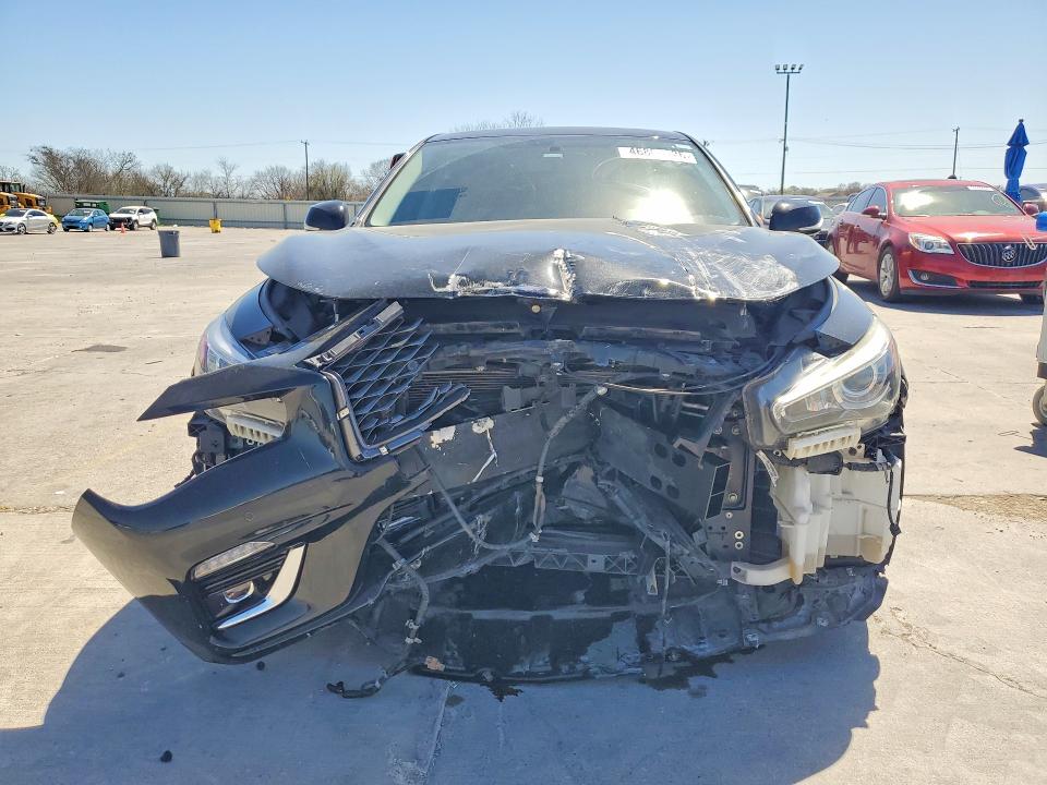 46867026 :رقم المزاد ، JN1EV7AP8JM590845 vin ، 2018 Infiniti Q50 مزاد بيع