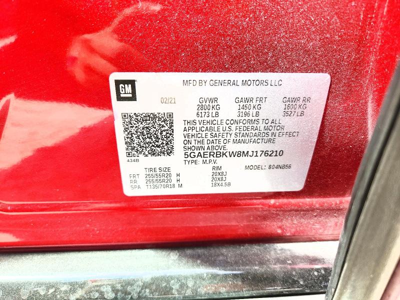 Продаж на аукціоні авто 2021 Buick Enclave, vin: 5GAERBKW8MJ176210, номер лоту: 79607375