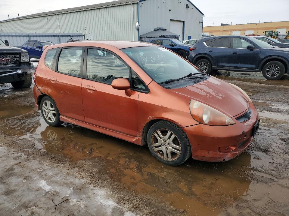 79340765 :رقم المزاد ، JHMGD38607S804311 vin ، 2007 Honda Fit مزاد بيع