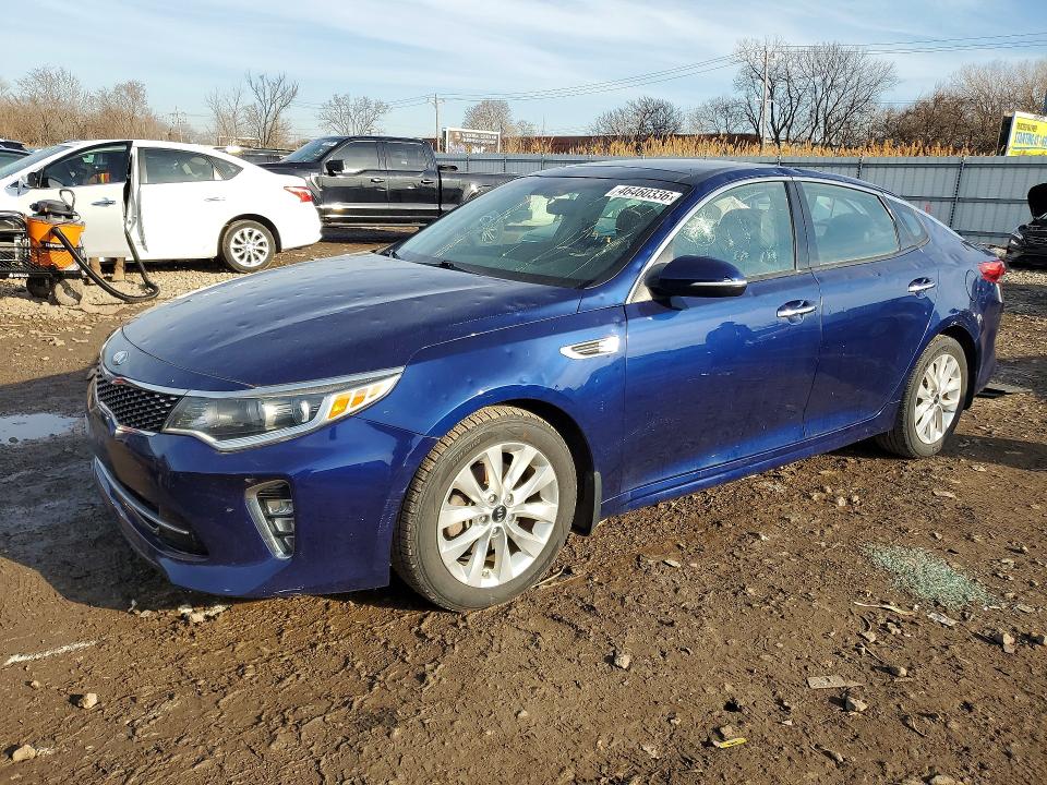 2018 Kia Optima მანქანა იყიდება აუქციონზე, vin: 5XXGT4L3XJG230583, აუქციონის ნომერი: 46460336