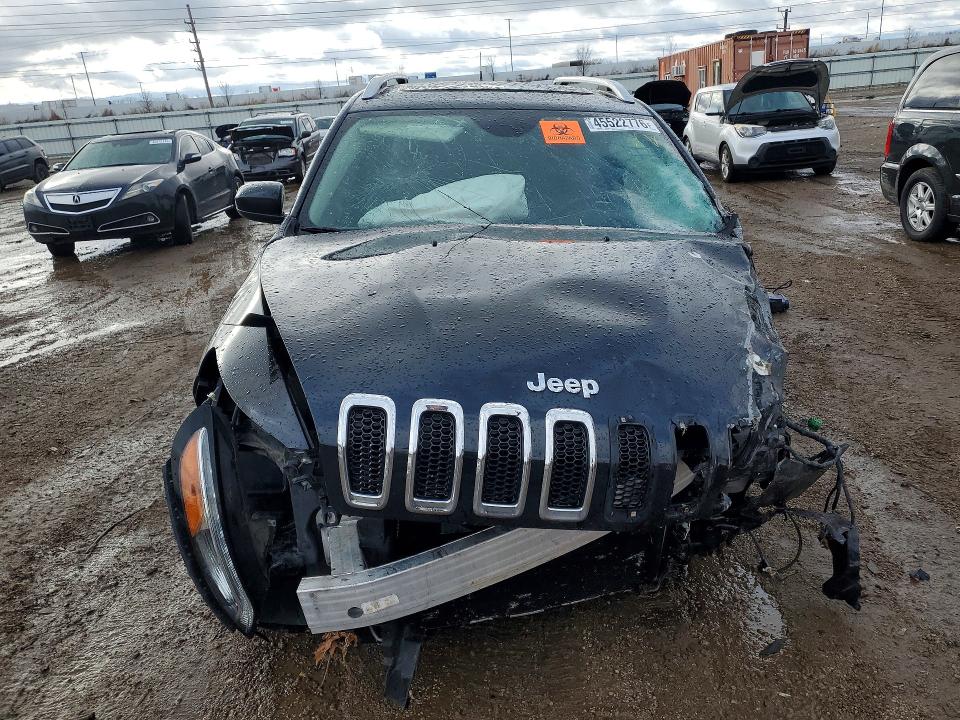 Продажа на аукционе авто 2015 Jeep Cherokee, vin: 1C4PJLCB7FW706804, номер лота: 45522776