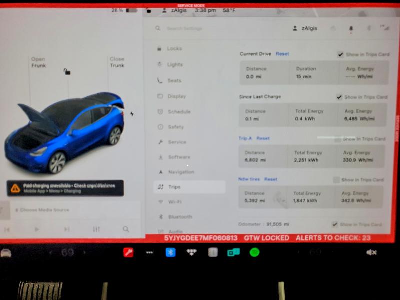 Продажа на аукционе авто 2021 Tesla Model Y, vin: 5YJYGDEE7MF060813, номер лота: 41932666