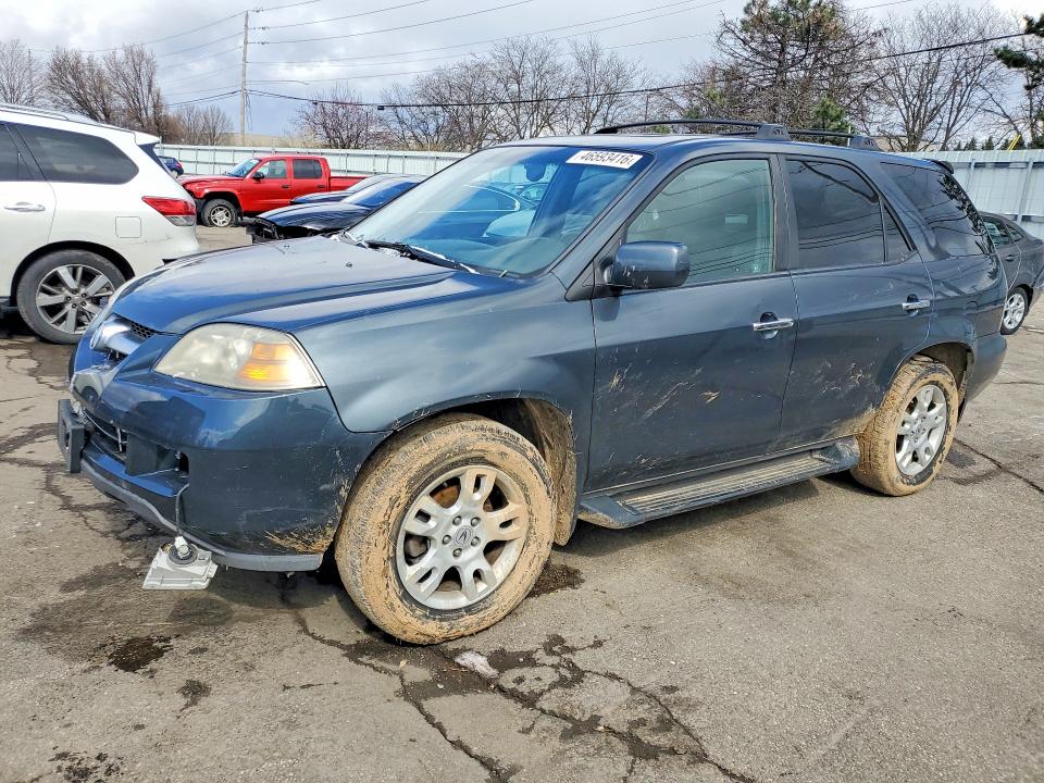 46593416 :رقم المزاد ، 2HNYD18986H502270 vin ، 2006 Acura Mdx مزاد بيع