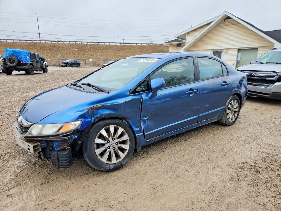 79954705 :رقم المزاد ، 2HGFA16809H543840 vin ، 2009 Honda Civic مزاد بيع