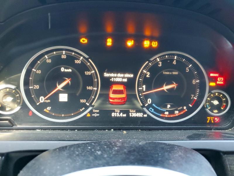 2014 Bmw 750 მანქანა იყიდება აუქციონზე, vin: WBAYE8C55ED135448, აუქციონის ნომერი: 46350986