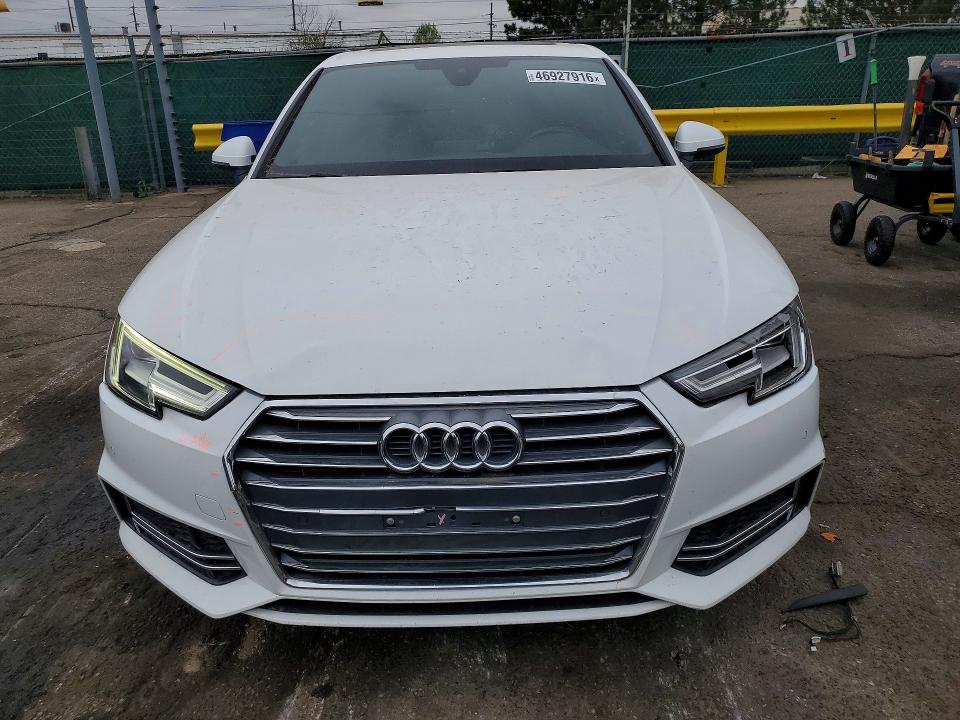 2018 Audi A4 მანქანა იყიდება აუქციონზე, vin: WAULMAF40JA145825, აუქციონის ნომერი: 46927916