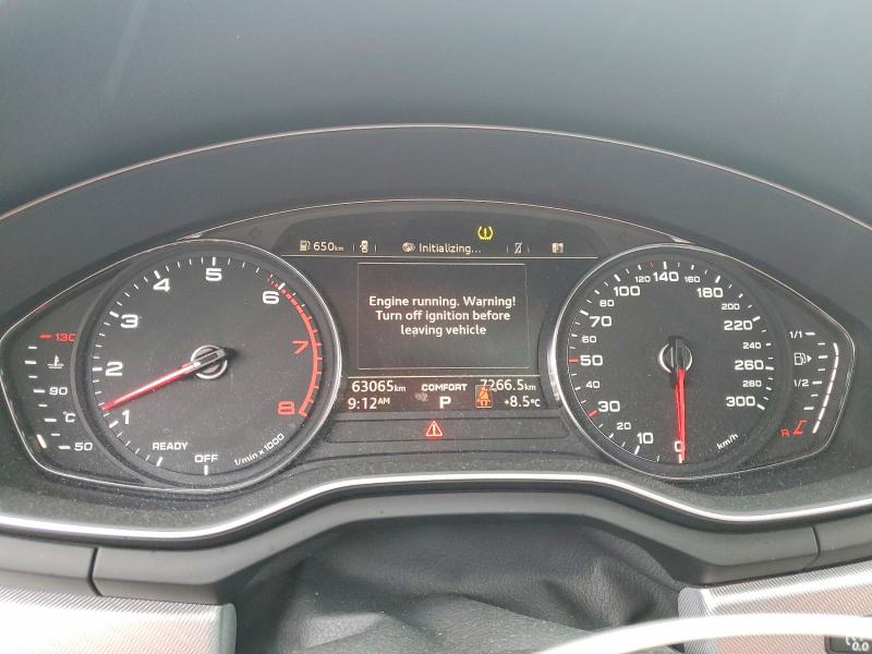 2018 Audi A5 მანქანა იყიდება აუქციონზე, vin: WAUBNCF58JA109040, აუქციონის ნომერი: 46669466