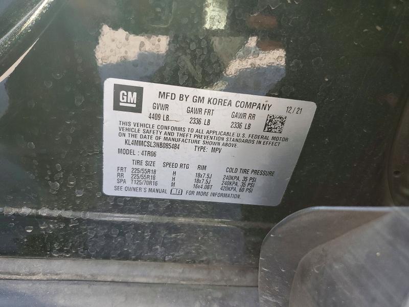 Aukcja sprzedaży 2022 Buick Encore Gx, vin: KL4MMCSL3NB085484, numer aukcji: 46529836