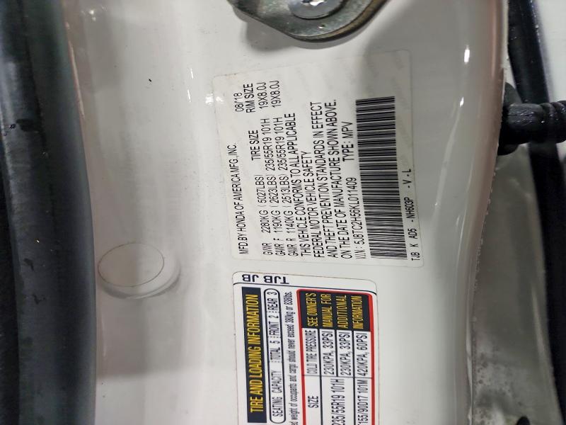 Aukcja sprzedaży 2019 Acura Rdx, vin: 5J8TC2H56KL011409, numer aukcji: 47351986