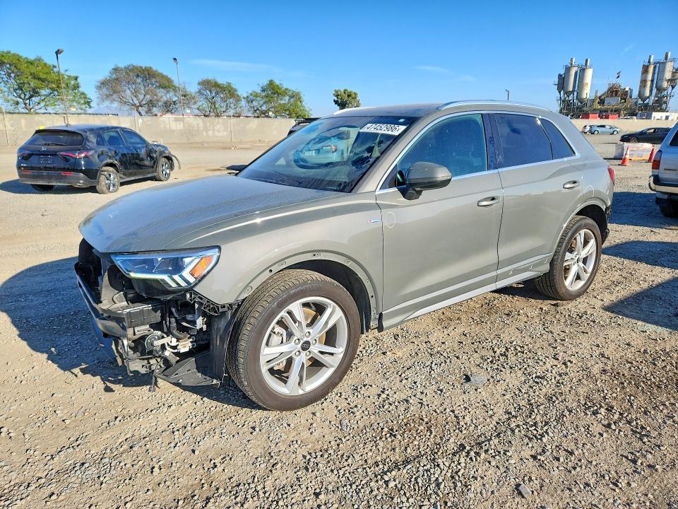 2024 Audi Q3 მანქანა იყიდება აუქციონზე, vin: WA1DECF35R1043014, აუქციონის ნომერი: 47452986